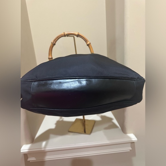 Gucci Nylon 2-Way Bamboo Bag - Picture 5 of 12